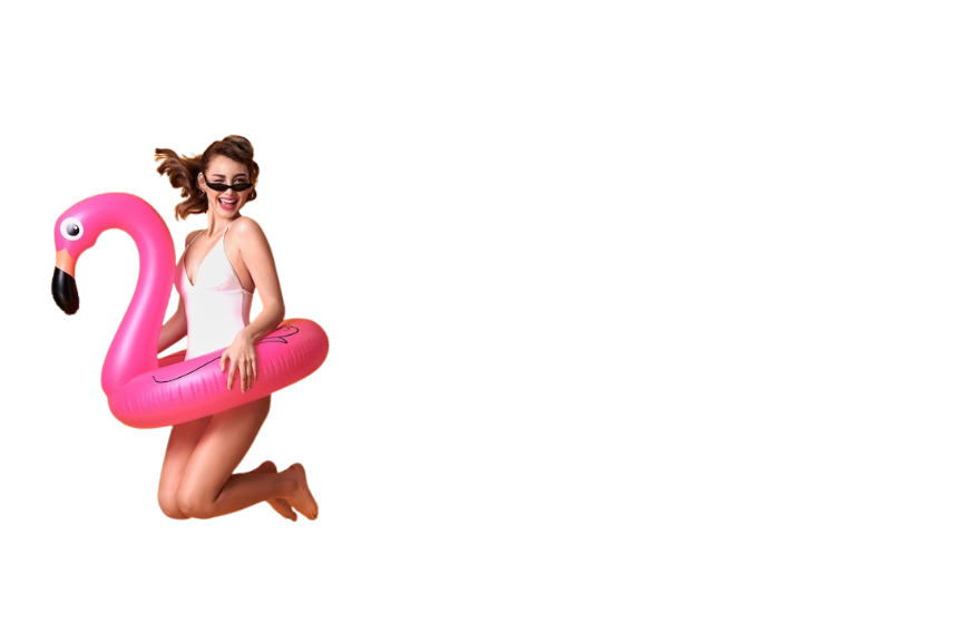 Girl jumping